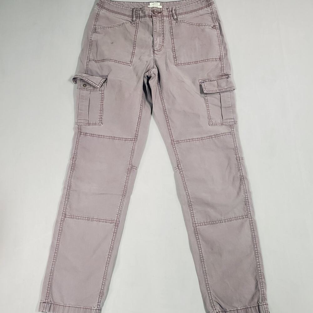 LL Bean Favorite Fit Cargo Hiking Pants Womens Size 10 two pairs - Picture 2 of 15